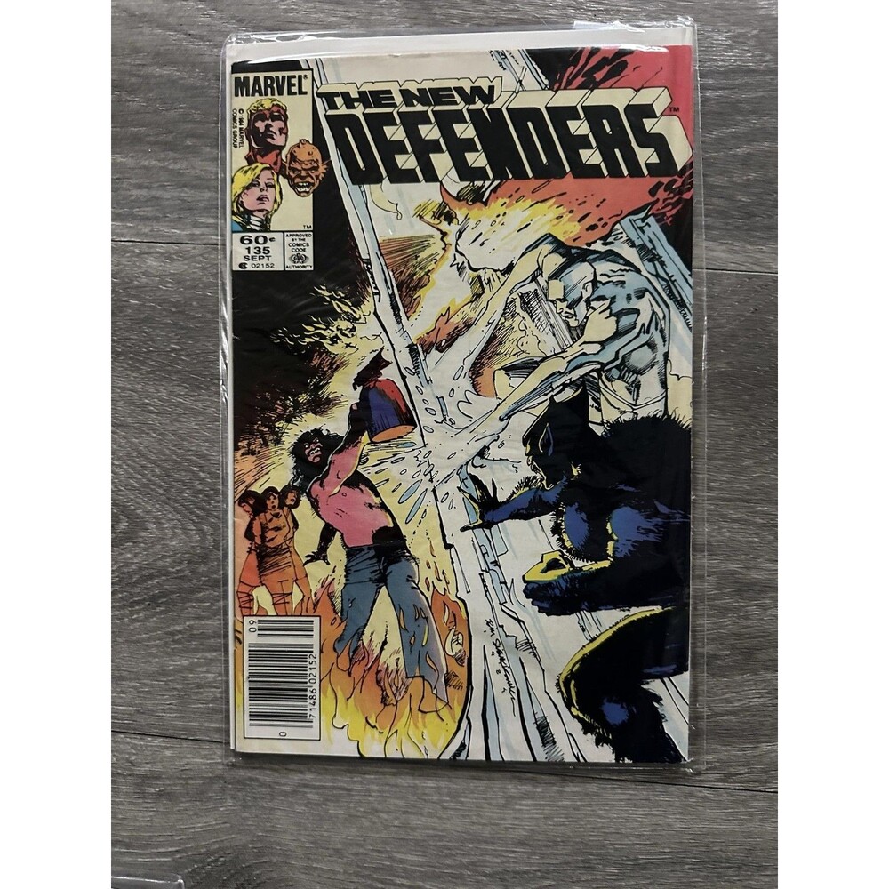 Marvel The New Defenders #135 Single Issue Comic 60¢ Sept Vintage Color